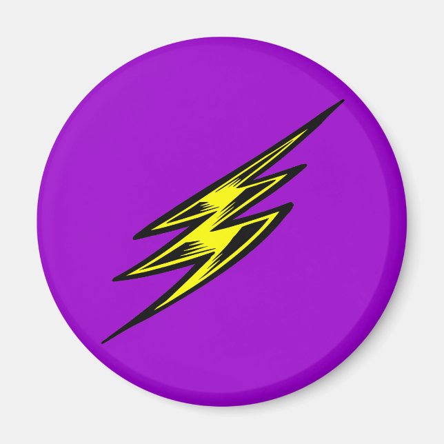 Imán Tornillo de luz amarillo eléctrico (Frente)