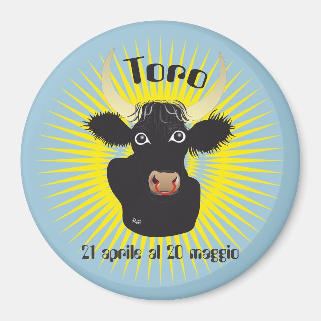 Imán Toro 21 aprile al 20 maggio Magnet (Frente)