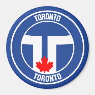 Imán Toronto Round Emblem