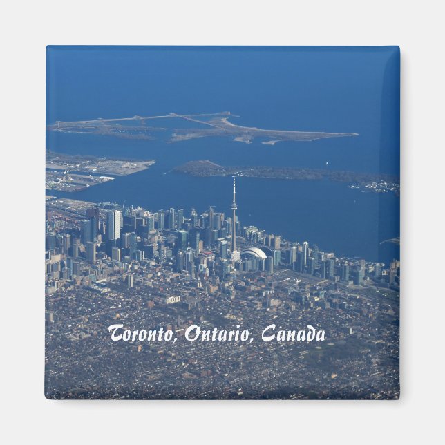 Imán Toronto Skyline Fridge Magnet (Frente)