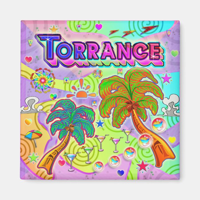 Imán Torrance Vacation Target Magnet (Frente)