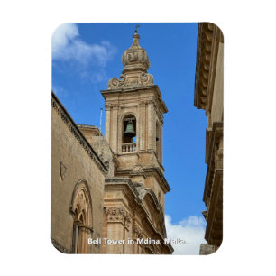 Imán Torre Bell en Mdina, Malta.