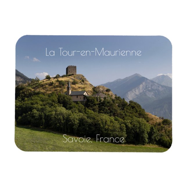 Imán Torre Berolds, La Tour-en-Maurienne, Francia (Horizontal)