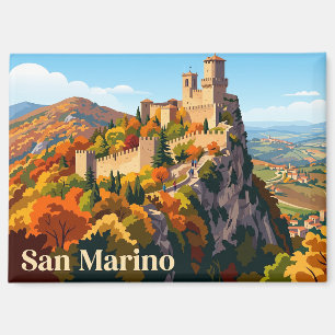 Imán Torre Cesta San Marino