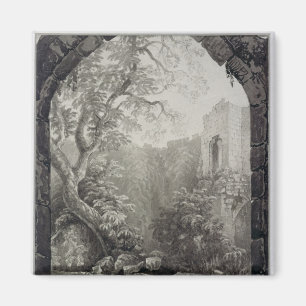 Imán Torre de Cliffords, York, interior, 1827