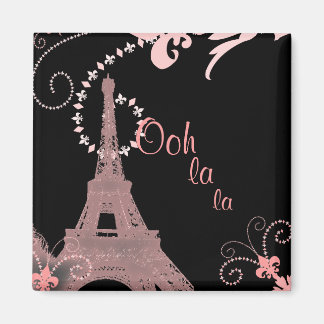 Imán torre de estilo parís eiffel de moda giratoria