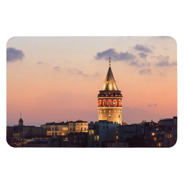 Imán Torre de Galata, Estambul (Horizontal)