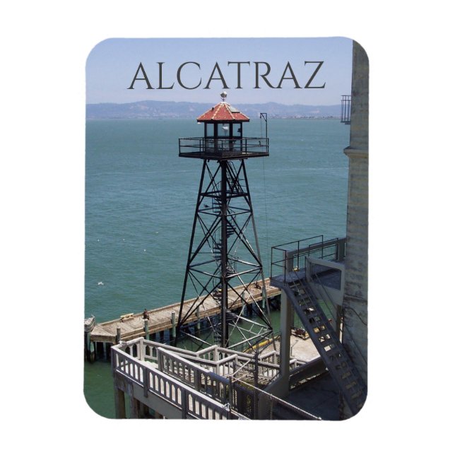 Imán Torre de Guardia, prisión de la isla de Alcatraz,  (Vertical)