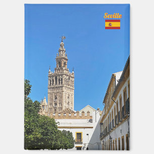 Imán Torre de la Catedral en Sevilla, España, viaje