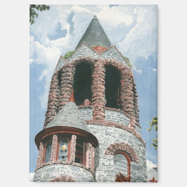 Imán Torre de la Iglesia de Piedra (Anverso)