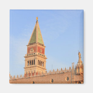 Imán Torre de las Campanas, Plaza de San Marcos, Veneci