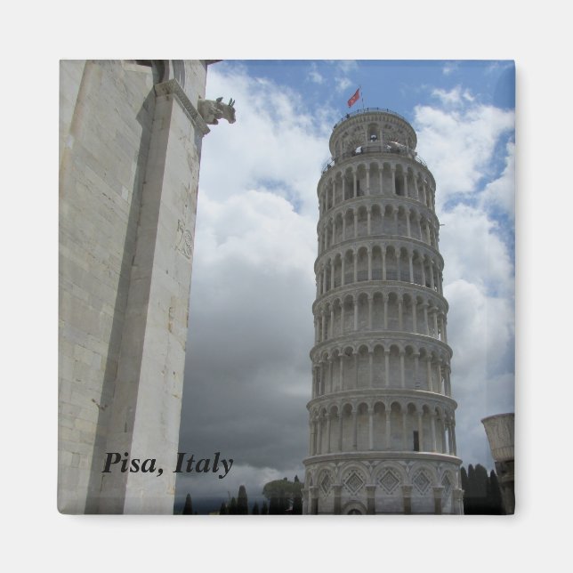 Imán Torre de Pisa, Italia (Frente)