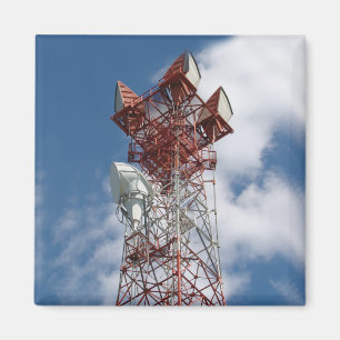 Imán Torre de telecomunicaciones de microondas