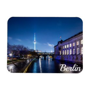 Imán Torre de televisión e isla de museo en Berlín, Ale
