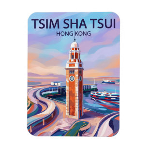 Imán Torre del Reloj, Tsim Sha Tsui Hong Kong