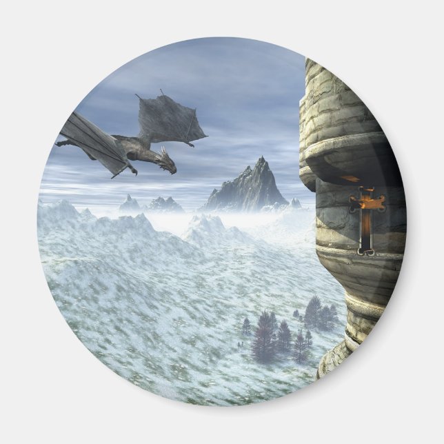 Imán Torre Dragon (Frente)