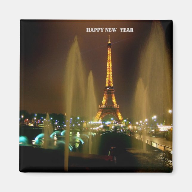 IMÁN TORRE EIFFEL DE NOCHE (Frente)