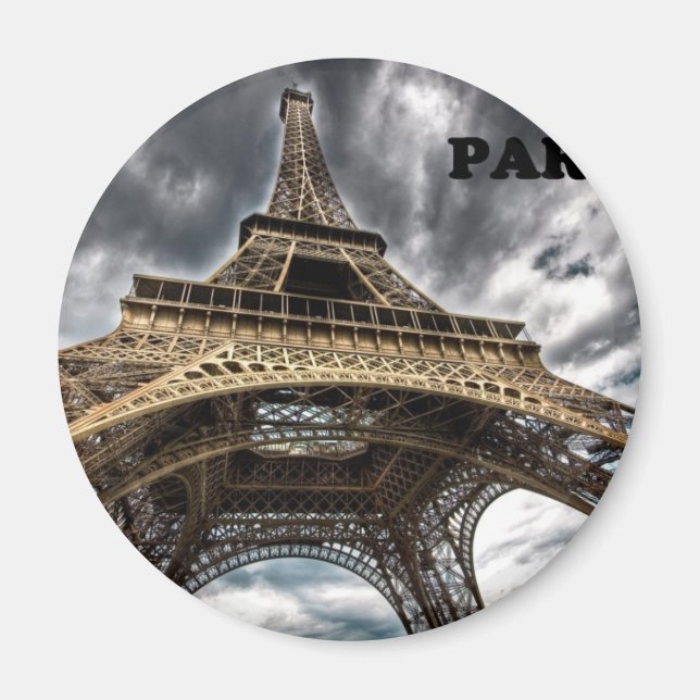 Imán Torre Eiffel de París en Francia (por St.K. (Frente)