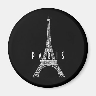 Imán Torre Eiffel de París Francia blanca linda