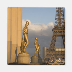 Imán Torre Eiffel desde el Palais de Chaillot, París,