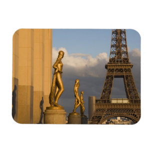 Imán Torre Eiffel desde el Palais de Chaillot, París,