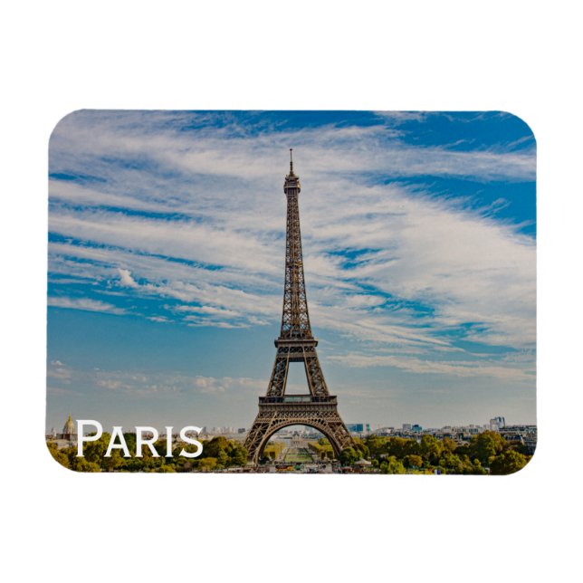 Imán Torre Eiffel en París (Horizontal)