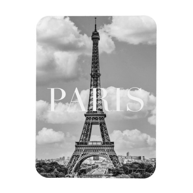 Imán Torre Eiffel en París, Francia (Vertical)