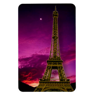 Imán Torre Eiffel en Sunshine Sky Premium Magnet