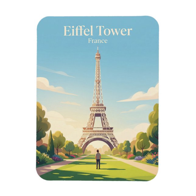 Imán Torre Eiffel Francia (Vertical)