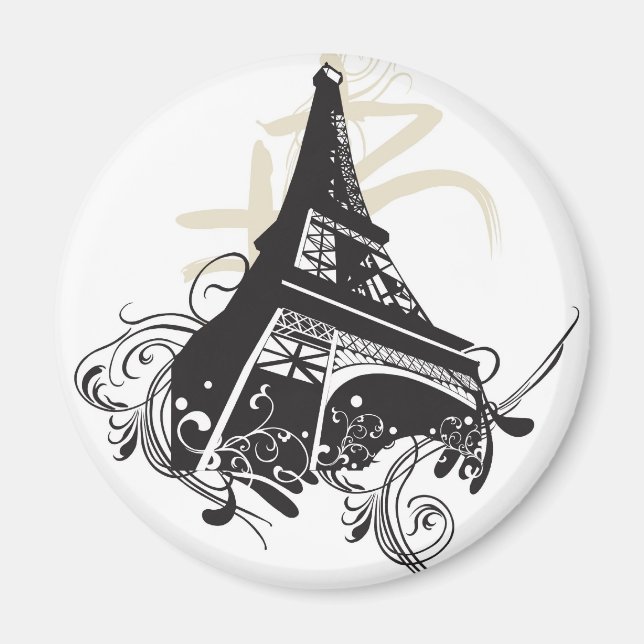 Imán Torre Eiffel Magnet (Frente)