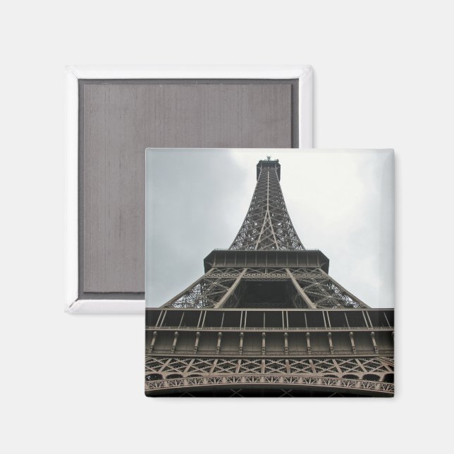 Imán Torre Eiffel, París, Francia (Anverso/Reverso)