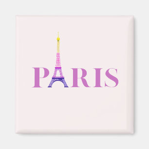 Imán Torre Eiffel-París-Vibrante y Colorido-