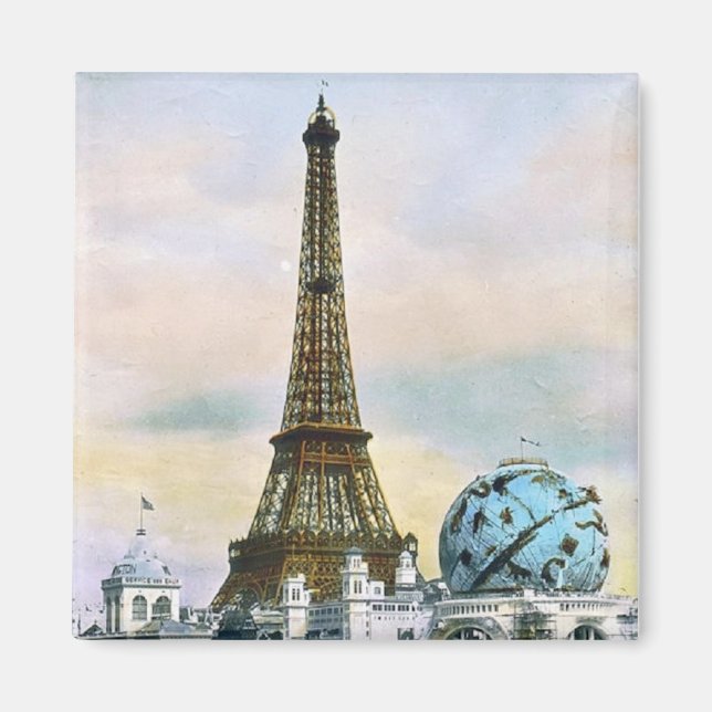 Imán Torre Eiffel Vintage (Frente)