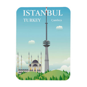 Imán Torre el   Estambul, Turquía de Camlica