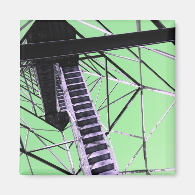 Imán torre en resortes eureka (Frente)