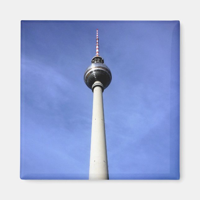 Imán torre fernsehturm (Frente)