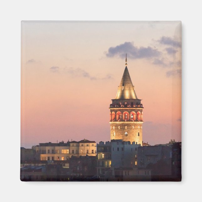 Imán Torre Gálata, Estambul (Frente)