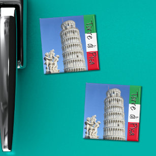Imán Torre inclinada de la estatua de la fuente de Pisa