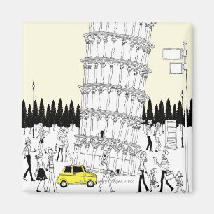 Imán Torre inclinada de Pisa