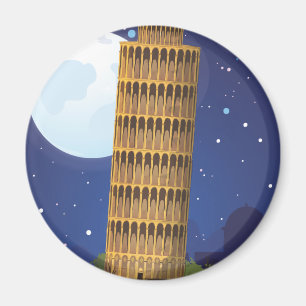 Imán Torre inclinada de Pisa
