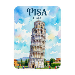 Imán Torre inclinada de Pisa Italia