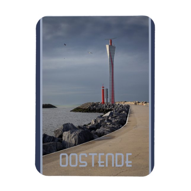Imán Torre Radar, Oostende Habour, Bélgica (Vertical)