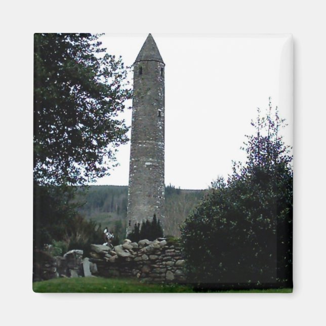 Imán Torre redonda, Glendalough, Co. Wicklow, Irlanda (Frente)