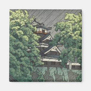 Imán Torre Udo, Castillo Kumamoto bajo la lluvia Kawase