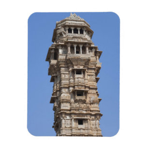 Imán Torre Victoria en el Fuerte Chittorgarh, India