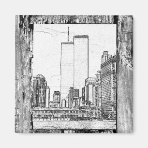 Imán Torres gemelas