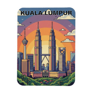 Imán Torres Gemelas Petronas de Kuala Lumpur