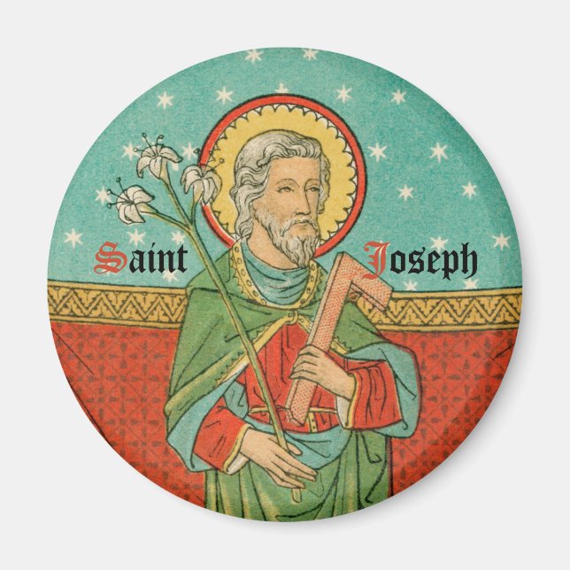 Imán Torso superior de San José (detalle; VVP 09) (Frente)