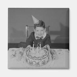 Imán Torta de cumpleaños