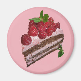 Imán Torta de la frambuesa